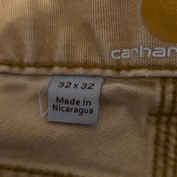 Carhartt Men's Khaki 32x32 - Picture 2 of 6